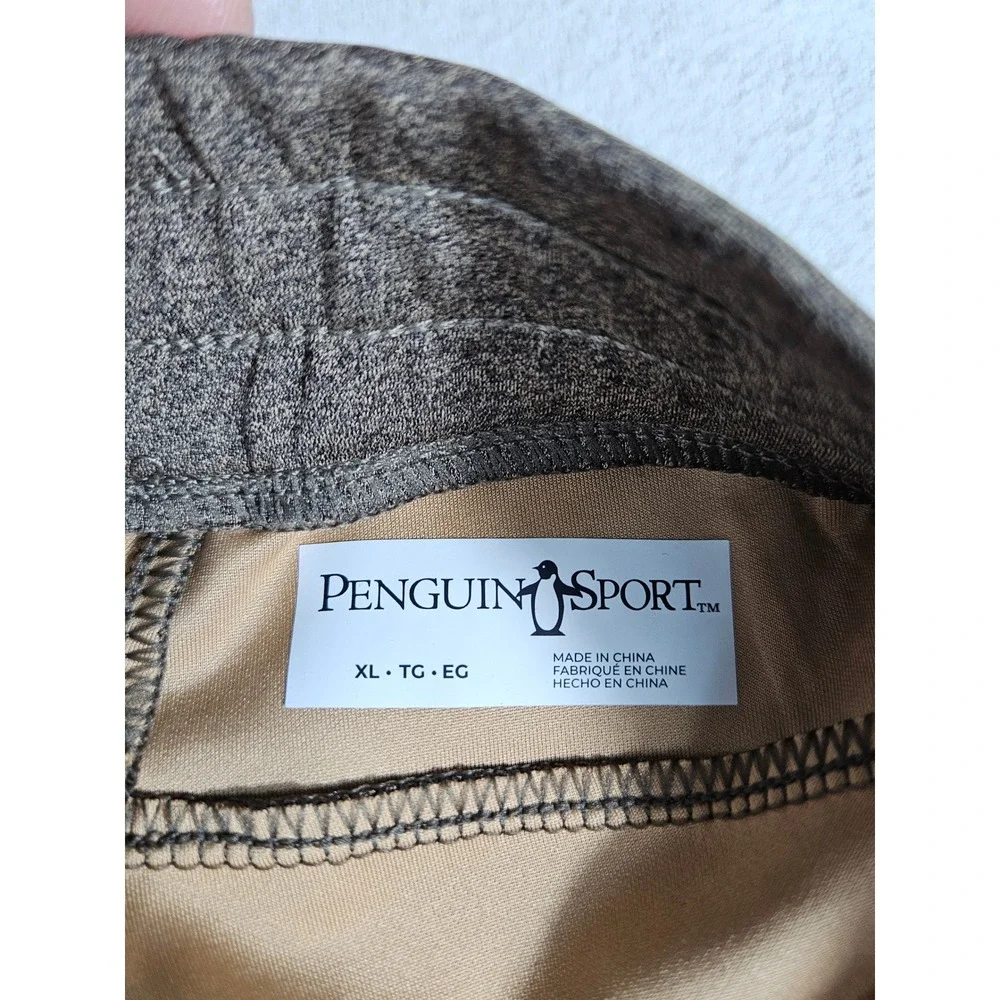 Penguin Sport Mens‎ Jogger Pants Ristretto Heather Brown XL OGKBSEC3 New